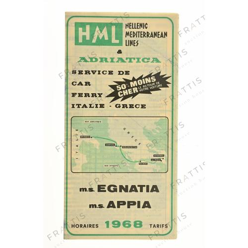 134 - HML & ADRIATICA, EGNATIA, APPIA